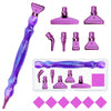 5D Diamond Painting Pen Tool Set with Interchangeable Tips and Wax