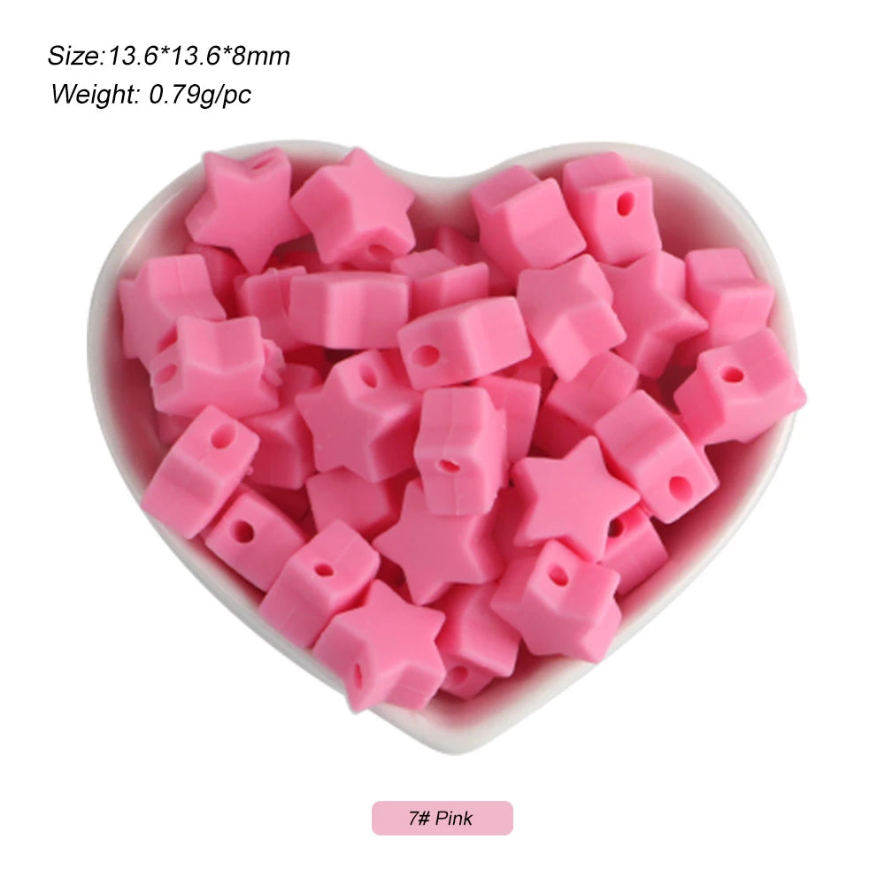 Silicone Charm Beads Set for DIY Jewelry Making