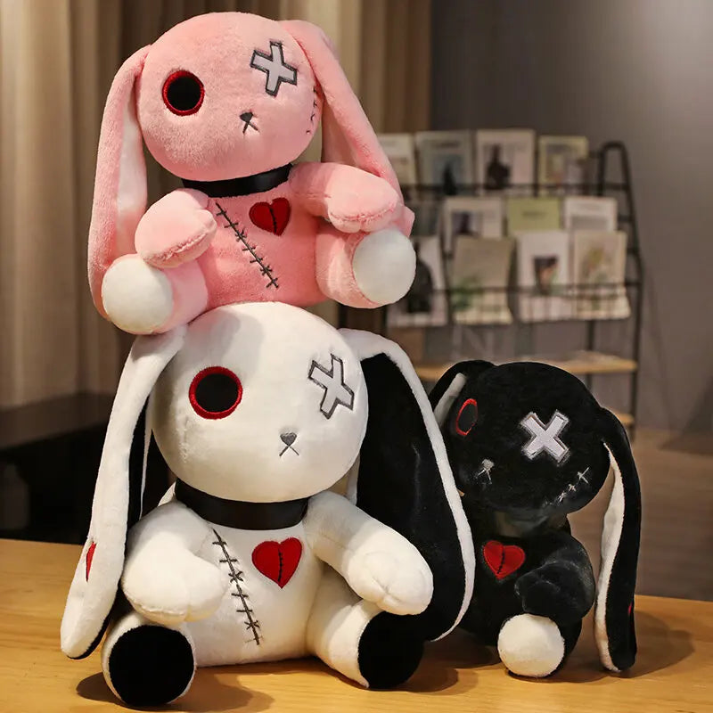 Gothic Horror Bunny Plush Toy