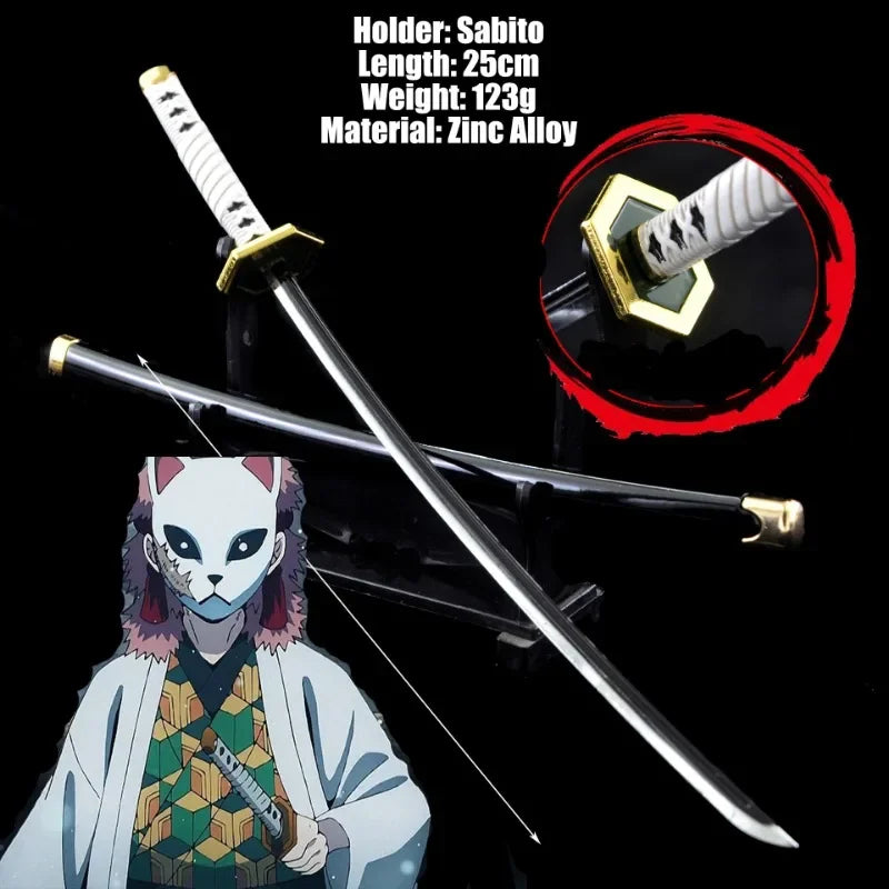 Demon Slayer Mini Katana Sword — Tanjiro & Zenitsu Inspired Replica