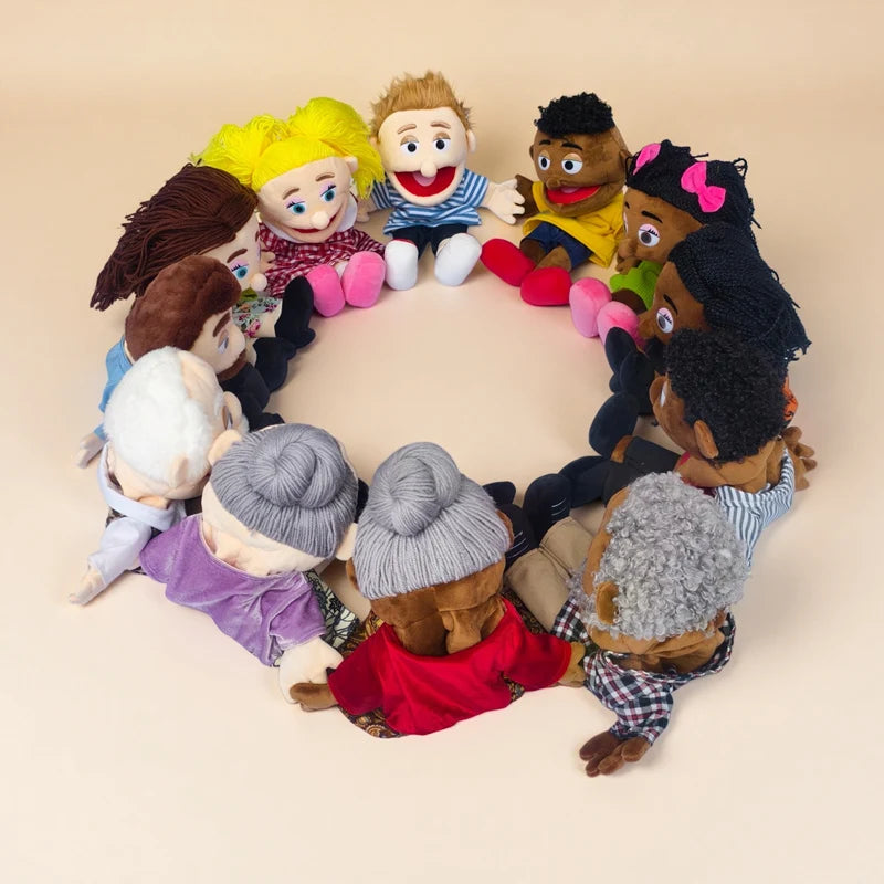 Soft Plush Full-Body Hand Puppet for Interactive Play