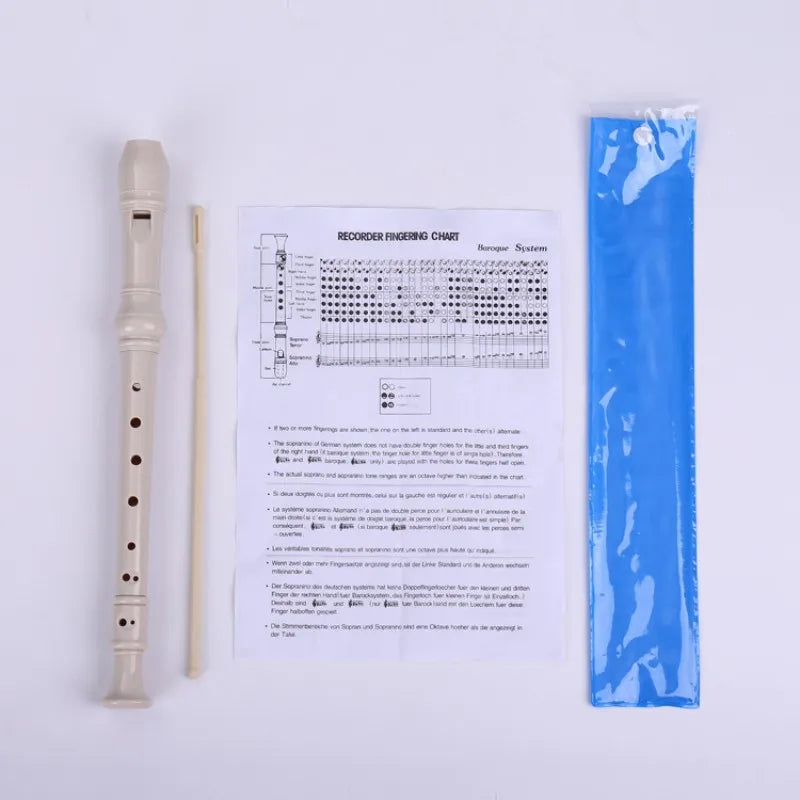 8-Hole ABS Soprano Recorder for Kids – Bright & Easy to Play