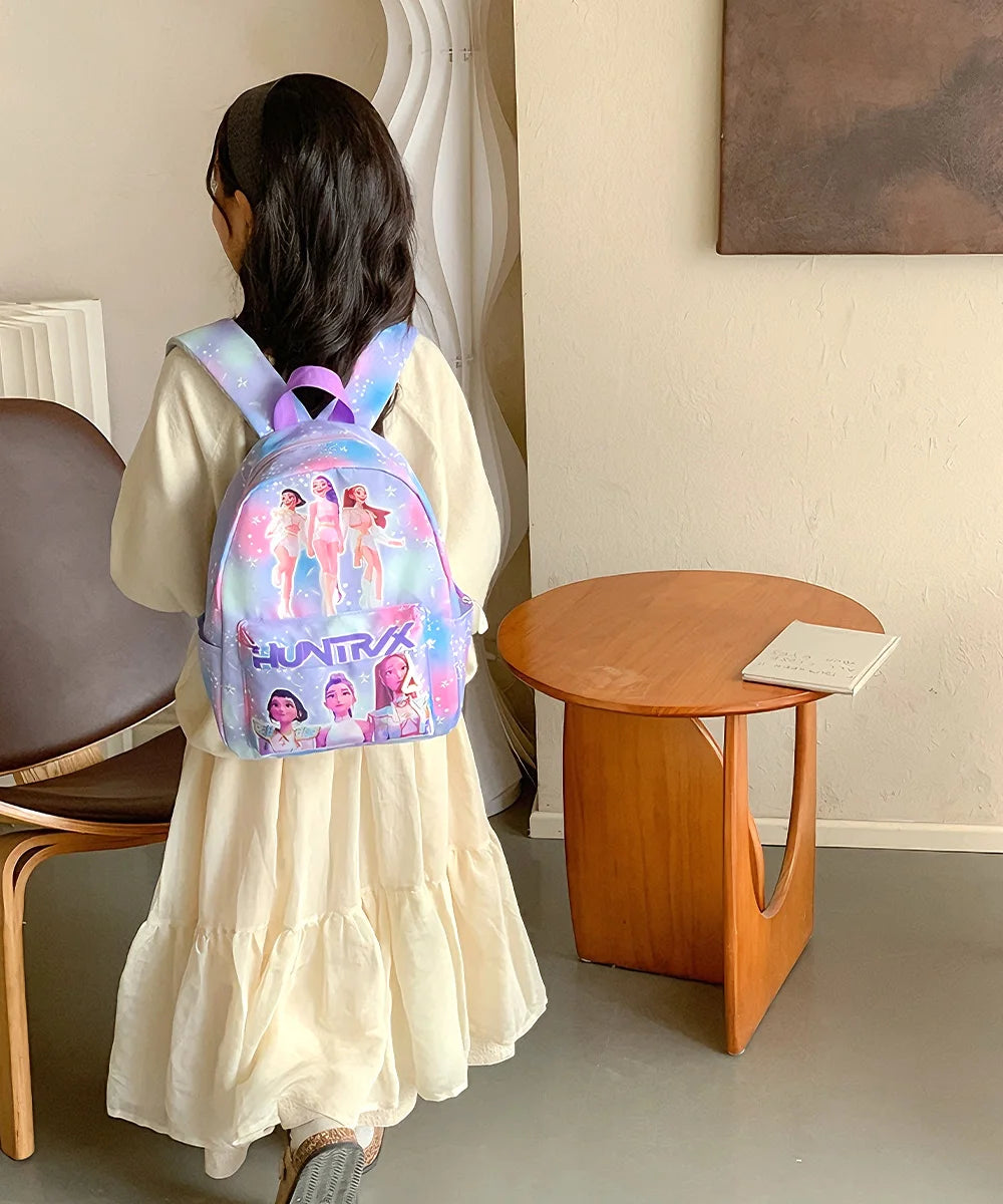 Purple 10-Inch Lightweight School Backpack for Kids
