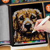 Mystery Mosaic Color by Number Coloring Book for Adults