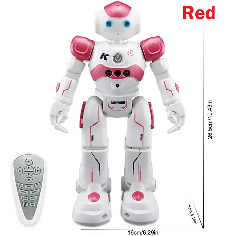 Interactive Gesture-Controlled Robot with Dance and Learning Modes