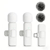 Wireless Lavalier Microphone with Noise Cancellation