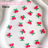 Fruit & Floral Resin Nail Art Decorations
