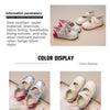 A pair of girls' casual slip-on shoes in silver and beige colors displayed on a light background.