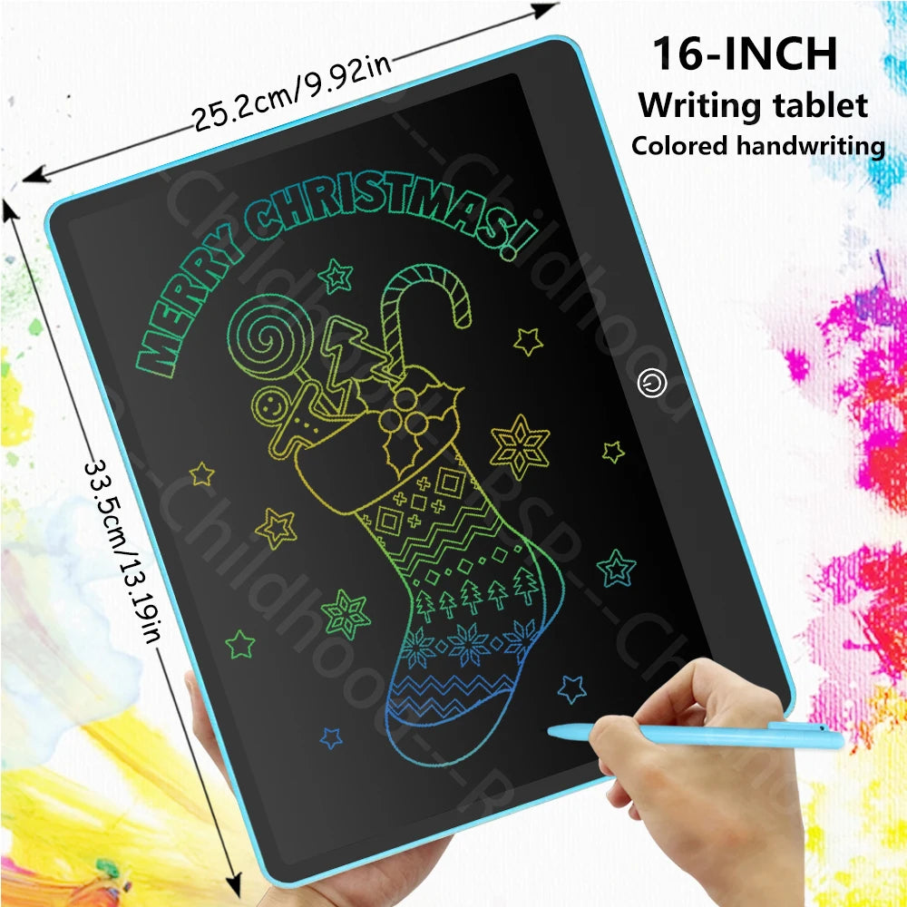 LCD Writing Tablet for Kids – 10 Inch Reusable Drawing Pad