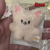 Adorable Plush Cartoon Keychain – Soft Pink Mini Pendant