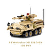 Military Hummer Tank Building Blocks Set