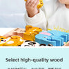 Montessori 3D Wooden Animal & Traffic Puzzle for Kids