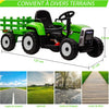 12V Ride-On Tractor for Kids with Remote Control & Trailer