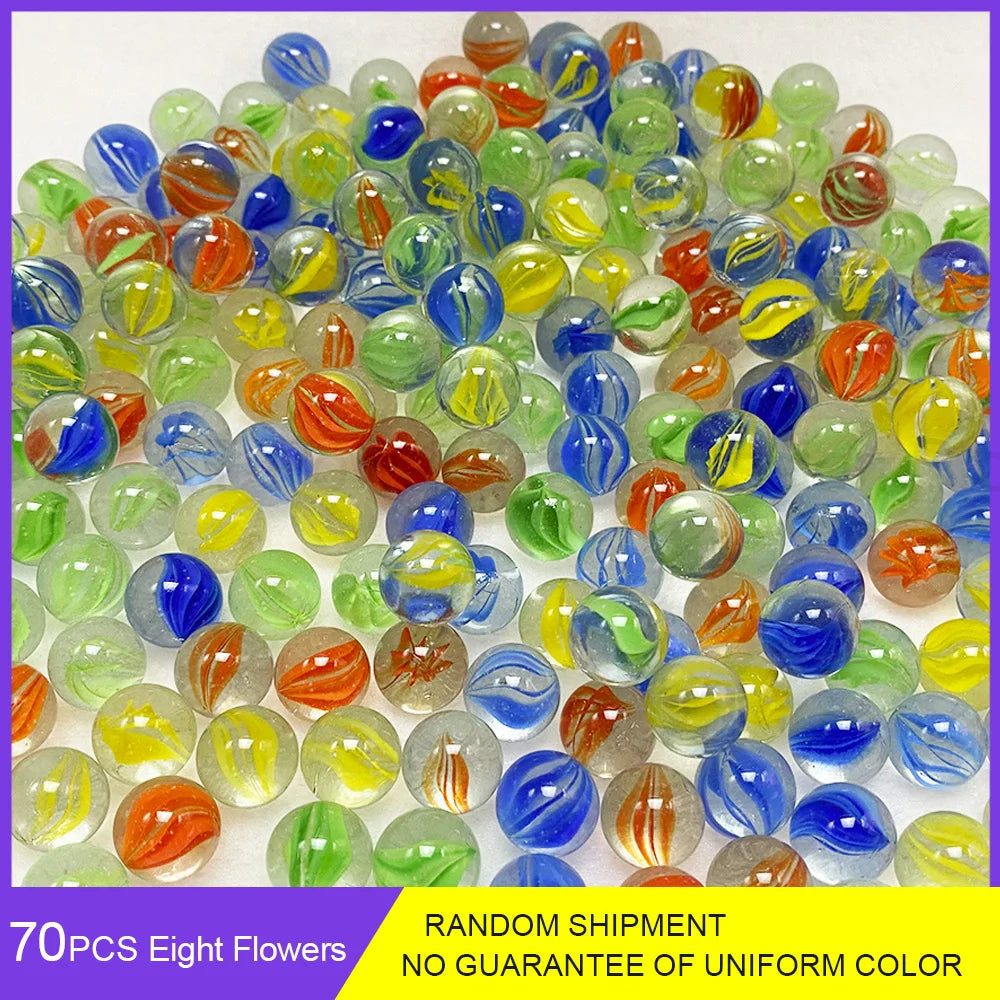 Colorful Glass Marbles for Play, Decor & Craft Projects