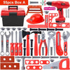 Kids Repair Toolbox Toy Set – Pretend Play Engineering Tools with Drill