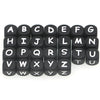 Silicone Letter Beads for DIY Bracelets and Jewelry Making