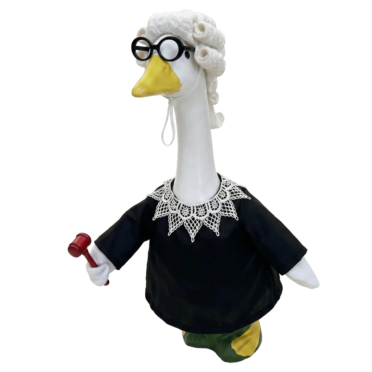 Whimsical Lawn Goose Outfit Set with Accessories