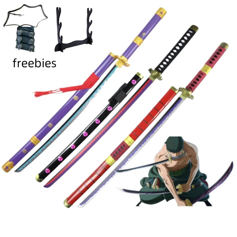 Roronoa Zoro Katana Cosplay Sword – 41-Inch Anime Replica