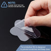 A hand is tearing the protective film off a silicone shaker mold for DIY jewelry.