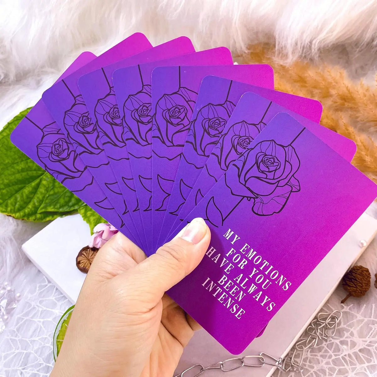 Divine Loves Oracle Cards - 64-Piece Twin Flames Love Deck
