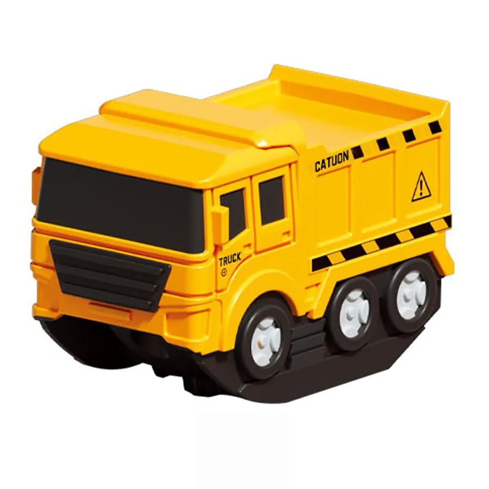 Magnetic Train Track Playset with Smooth Gliding Action