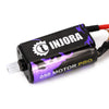 Black motor with purple accents labeled INJORA 050 MOTOR PRO for RC crawlers