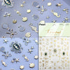 Ocean-Inspired Nail Art Sticker Set