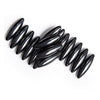 A cluster of black, elongated magnetic olive snake egg fidget toys.