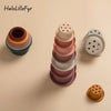Silicone Stacking Cups for Toddlers – Montessori Nesting Toy