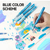 Acrylic Marker Set with Soft Brush Tips – 12 Colors