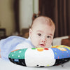 High-Contrast Tummy Time Pillow for Baby Sensory Development