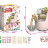 Creative Ice Cream Shop Clay Set with Noodle Maker for Kids