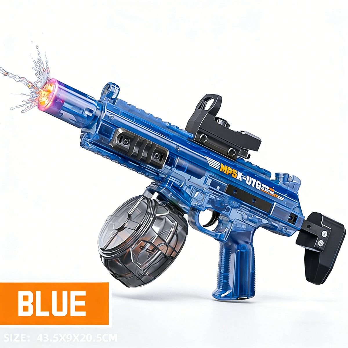 Blue MPS-UTG rechargeable electric water blaster with automatic suction device