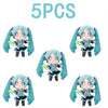 Hatsune Miku Plush Doll – Cute 20cm Anime Sitting Figure