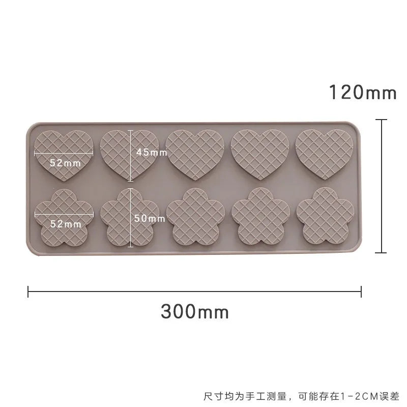 Flexible Silicone Flower Mold for Baking & Desserts