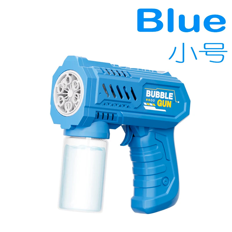Automatic Bubble Gun with Lights for Kids