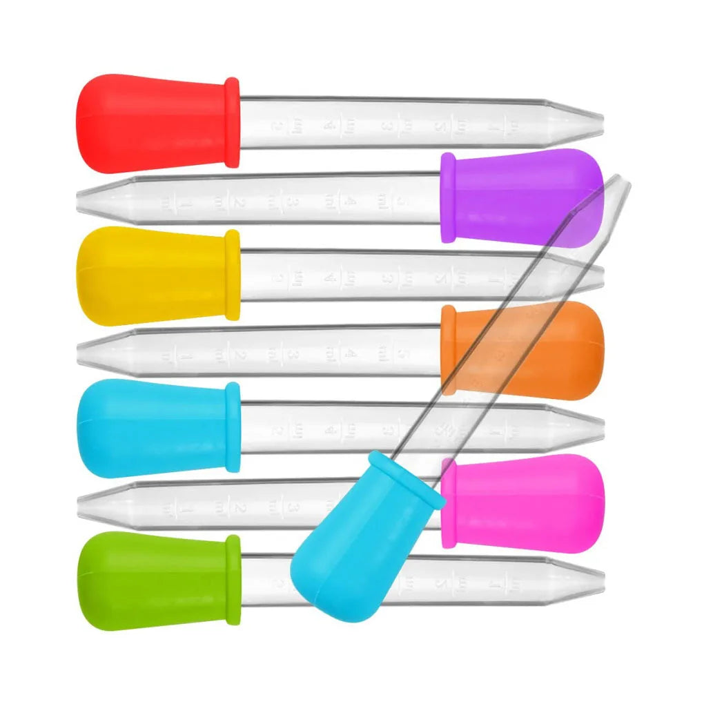 5ml Silicone Pipette Droppers for Liquid Transfer (Set of 5)