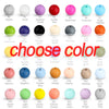 12mm Silicone Beads for DIY Jewelry Making & Crafts (20/50/100 Pack)