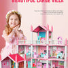 Dream Villa Dollhouse Playset with Furniture for Kids