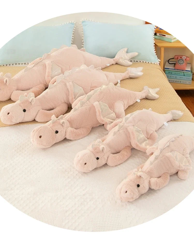 Cute Dragon Plush Pillow – Soft Stuffed Animal for Kids & Adults