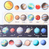 Montessori Wooden Solar System Puzzle for Kids