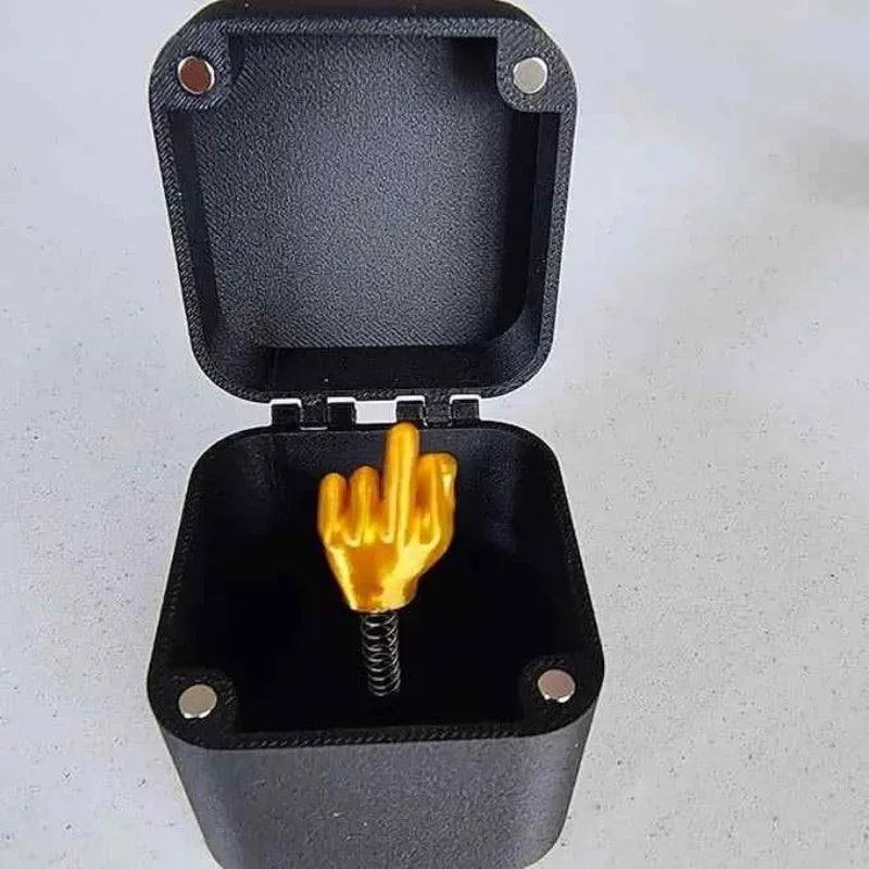 Pop-Up Middle Finger Gag Gift Box