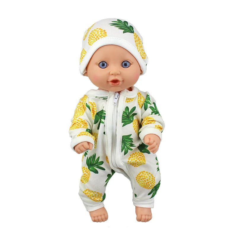 Jumpsuit Outfit for 10-12 Inch Dolls
