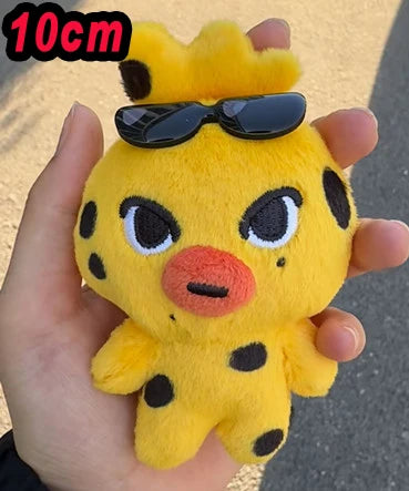Kawaii Animal Plush Pendant Keychains (Set of 6)