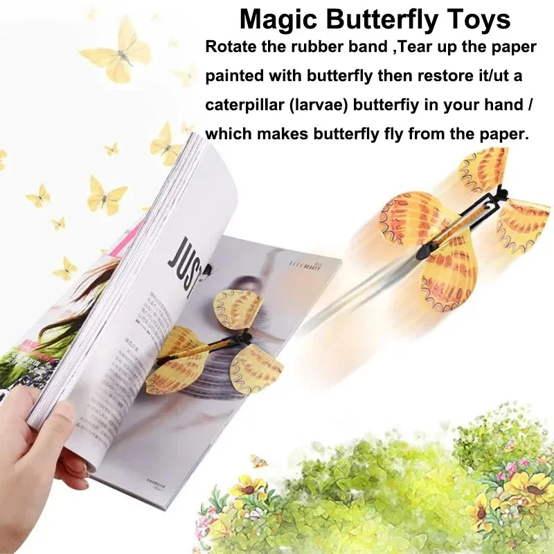 Magic Flying Butterfly Surprise Toy