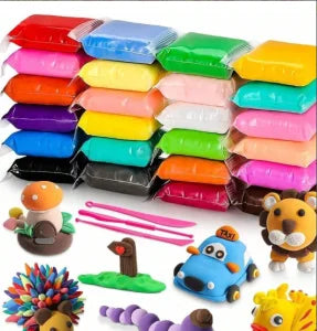 Air Dry Clay Craft Set with Tools for Kids and Beginners