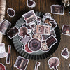 Vintage Alchemy Washi Sticker Pack – 50 Unique Metal-Inspired Designs for DIY Crafts