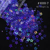 Shimmering Star Resin Sequins for DIY Crafts