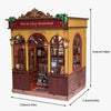 DIY Wooden Miniature House Kit with LED Lighting