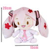 Hatsune Miku Plush Doll – Cute 20cm Anime Sitting Figure